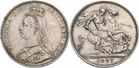 Grpßbritannien, Victoria (1837-1901) Crown