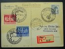 Alliierte Besetzung Karte Einschreiben