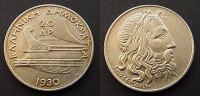Griechenland 20 Drachmai