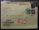 Alliierte Besetzung Einschreiben von Bremen nach Braunschwei