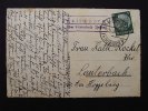 Drittes Reich Postkarte mit Ra2 Frischborn über Lauter
