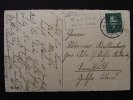 Drittes Reich Postkarte mit Ra2 Hausen Gotha Land