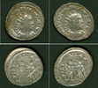 Valerianus I. Lot: Caius Publius Licinius VALERIANUS I. 2x Antoninian STEMPELGLEICH! ss+ [25