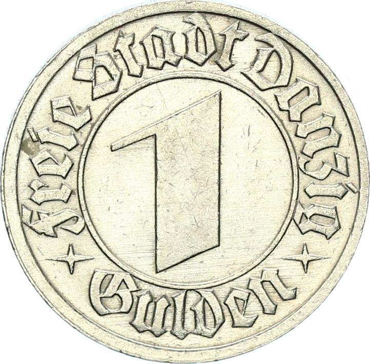 Danzig Freie Stadt 1 Gulden 1932 A Wappen Von Danzig UNC MA Shops