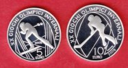 Italien 10 + 5 Euro Olympiade Turin 2006 - Skilanglauf und Eishockey / 2. Ausgabe
