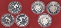Kuba 3 x 5 Pesos Summer Olympic 1984