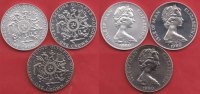 Isle of Man 3 x 1 Crown XXII. Olympiade in Moskau - Acht Sommersportarten Läufer oben