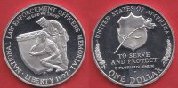 USA 1 Dollar National Law Enforcement Officers Memorial