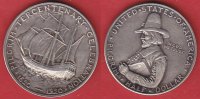 USA 1/2 Dollar (Hö) Pilgrim Tercentenary