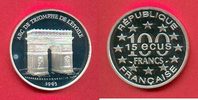 Frankreich 100 Francs / 15 Ecus Triumphbogen