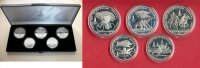 Russland 40 Rubel Olympiade 1980 Moskau Serie II Sportl. Disziplin - Schnelligkeit + Zertifikat