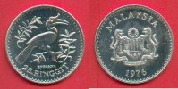 Malaysia 25 Ringgit Rhinozerosvogel
