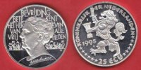 Niederlande 25 Ecu Königin Wilhelmina