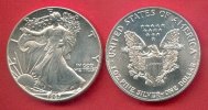 USA 1 Dollar American Eagle Bullion Coin 1 Ounce pure Silver