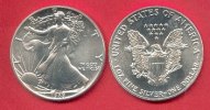 USA 1 Dollar American Eagle Bullion Coin 1 Ounce pure Silver