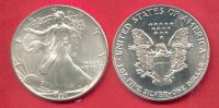 USA 1 Dollar American Eagle Bullion Coin 1 Ounce pure Silver