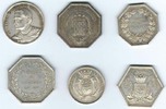 france lot jetons banque de france, caisse,chambre de nantes, ecole albert, etc.