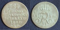 schleswig holstein 2 1/2 schilling Friedrich VI. von Dänemark