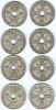 neu guinea lot 1 shilling georg 5.