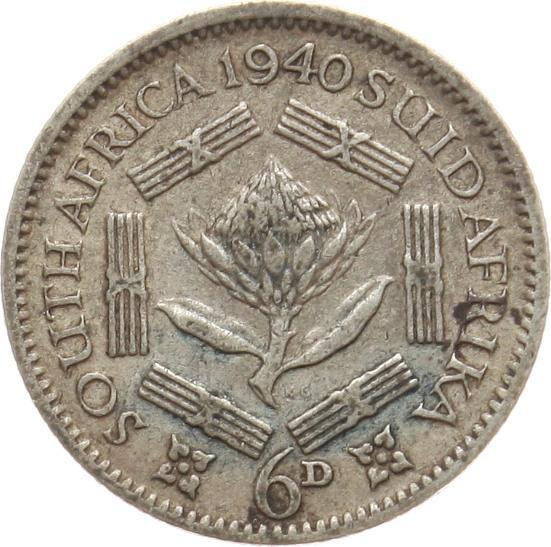 S Dafrika Sixpence Georg Vi Vf Vf Ma Shops