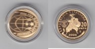 Italien 20 Euro 20 Gold-Euro FIFA Weltmeisterschaft Deutschland 2006