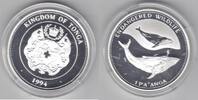 Tonga 1 Paanga 1994 Buckelwal proof