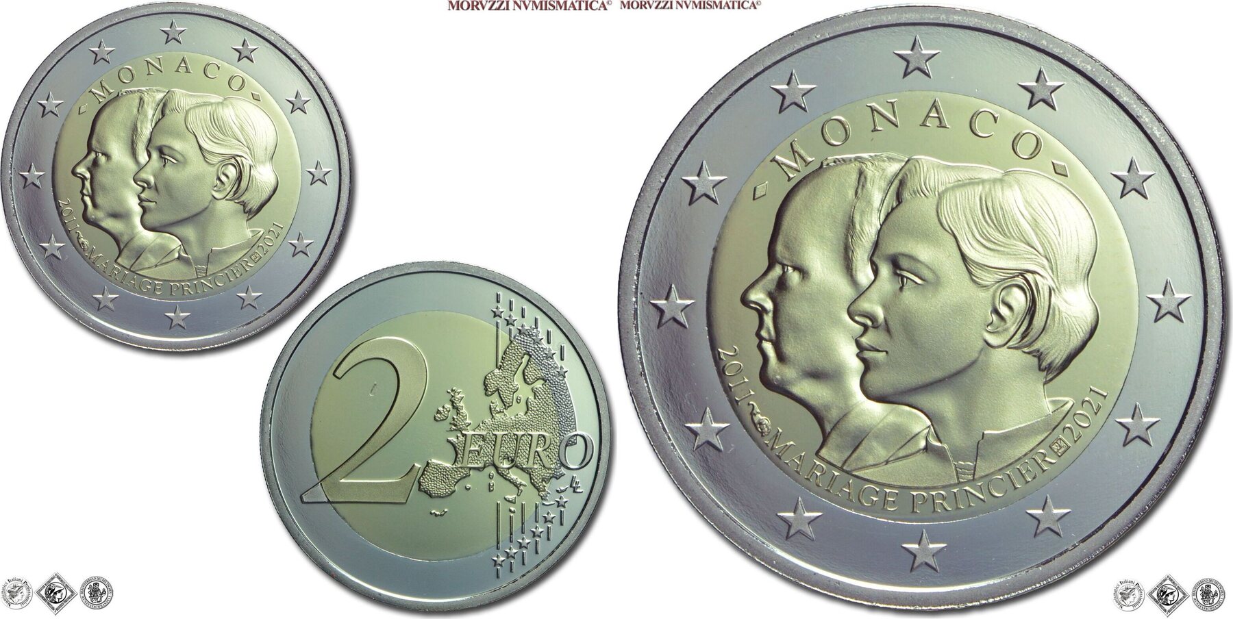 Principality Of Monaco F Rstentum Monaco Euro Commemorative Coin