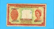 Malaya And Brittisch Boeneo, 10 Dollars, 1953, III,  80,00 EUR 