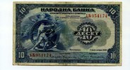 Jugoslawien, 10 Dinara, 1920, III-,  69,00 EUR 