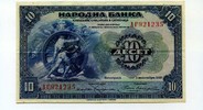 Jugoslawien, 10 Dinara, 1920, II-III,  215,00 EUR 