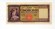 Italien, 500 Lire 1947, II,  130,00 EUR 