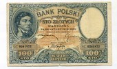 Polen, 100 Zloty, 1919, III-IV,  65,00 EUR 