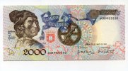 Portugal, 2000 Escudos, 1991, I,  55,00 EUR 