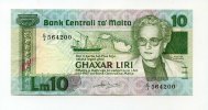 Malta, 10 Liri,