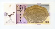 Mazedonien, 100 Denari,