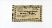 Ungarn/Miskolez, 25 Kreuzer,