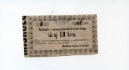 Ungarn/Miskolcz, 10 Kreuzer,