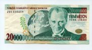 Türkei, 20 Millionen,