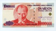 Türkei, 10 Millionen,