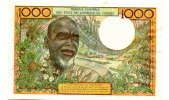 Westafrikanische Staaten, 1000 Francs, Elfenbeinküste,