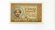 Madagaskar, 5 Francs,