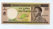 Kongo,Demokratische Republik, 100 Macuta,