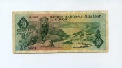 Kongo,Demokratische Republik, 50 Francs,