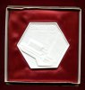 DDR/Karl Marx-Stadt(Chemnitz), Keramikplakette, Stadthalle Karl Marx Stadt,,
