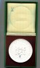 DDR/Berlin, Porzellanmedaille, 25 Jahre Deutsche Volkspolizei 1945-70,