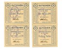 Österreich/Aschach-OÖ, 10/35/75/80 Heller,1