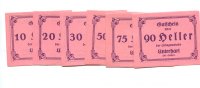 Österreich/Untehart, 10,20,30,50,75,90, Heller