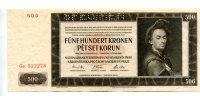 Deutschland, 500 Kronen, Böhmen u.Mähren,