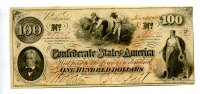 Konförderierte Staaten von Amerika, 100 Dollars,