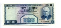 Island, 1000 Kronur,